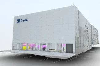 BIM model of Coppel's exterior