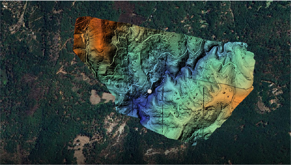 Tecnología LiDAR con Dron